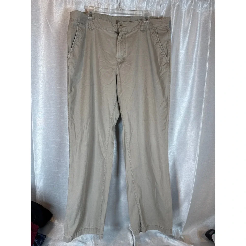 The North Face Mens 38 Regular Normale Khaki Pants‎ Outdoor Casual Trousers